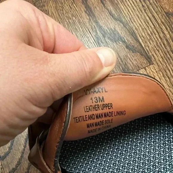 Vince Camuto Axyl Loafer Round Toe Leather Shoes Men’s Size 13 M VY-AXYL Brown - Picture 4 of 16